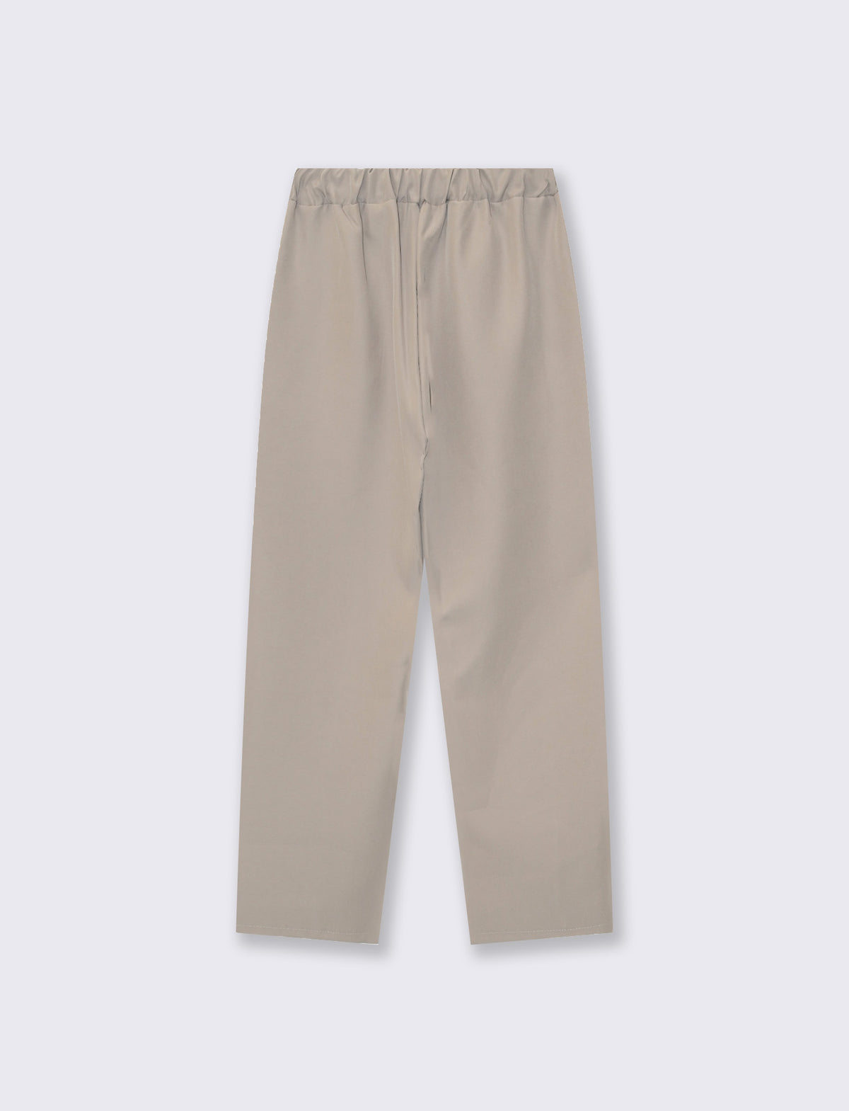 Pantaloni a sigaretta - Grigio fango