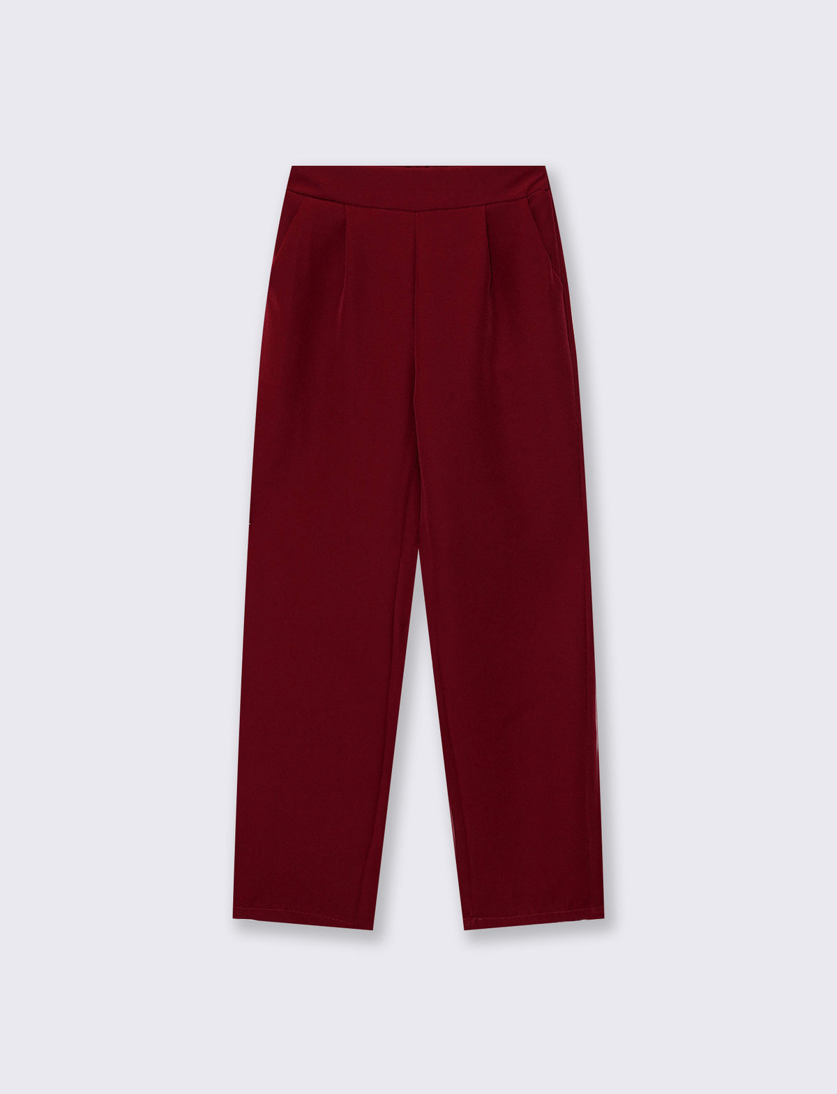 Pantaloni a sigaretta - Bordeaux