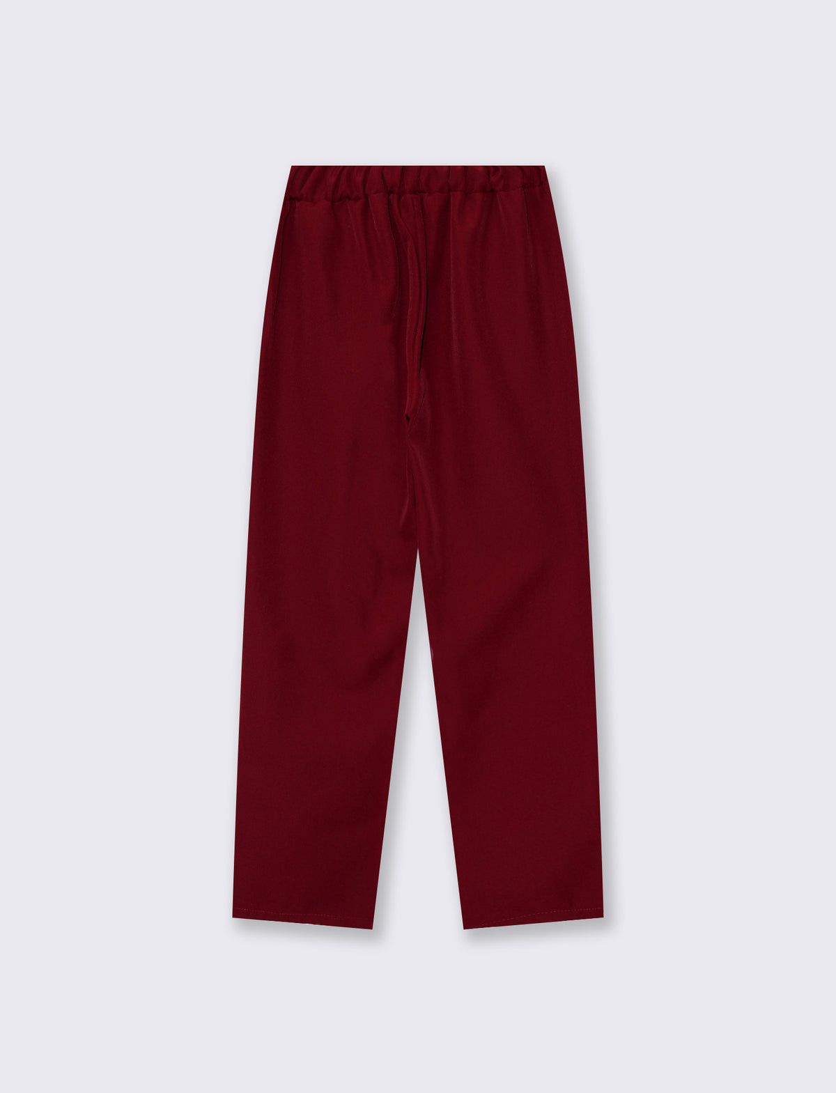 Pantaloni a sigaretta - Bordeaux