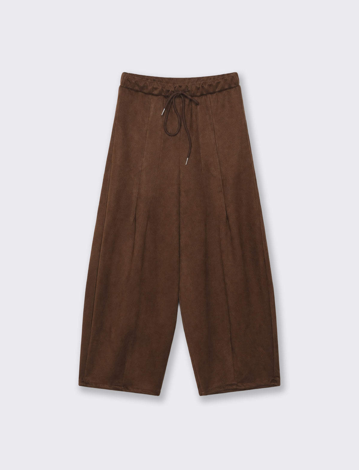 PANTALONE BARREL CON COULISSE - Moro