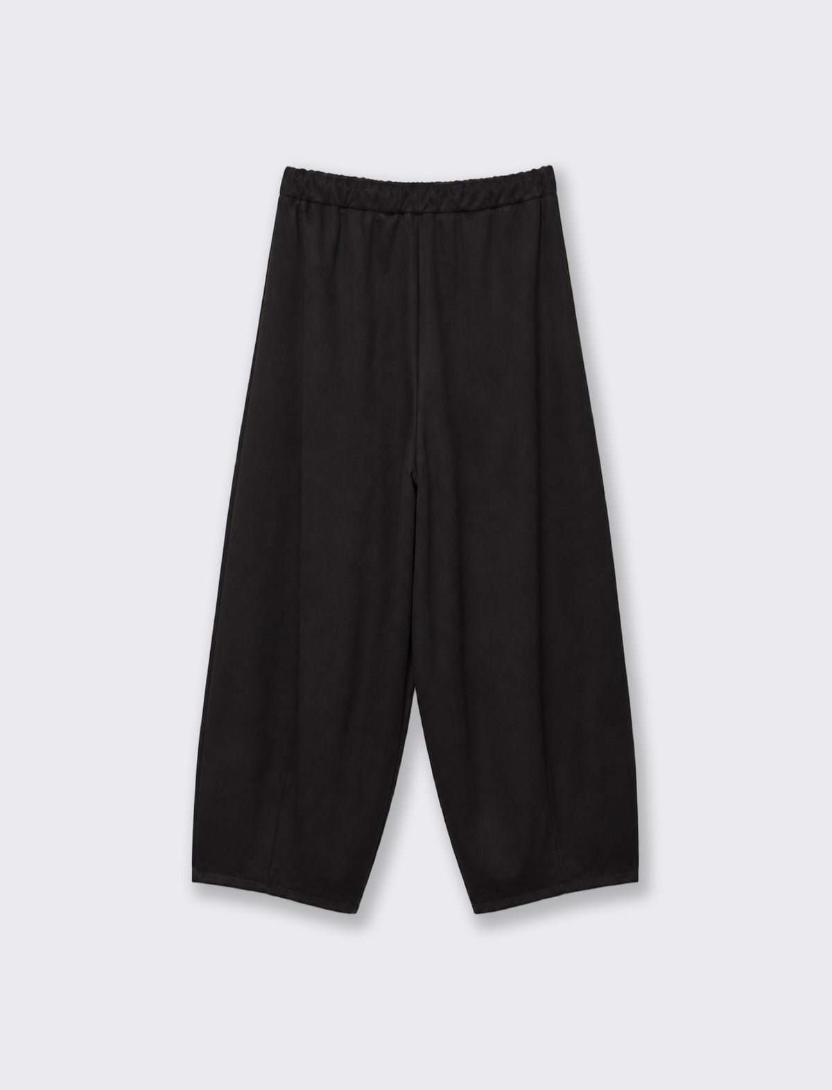 PANTALONE BARREL CON COULISSE - Nero