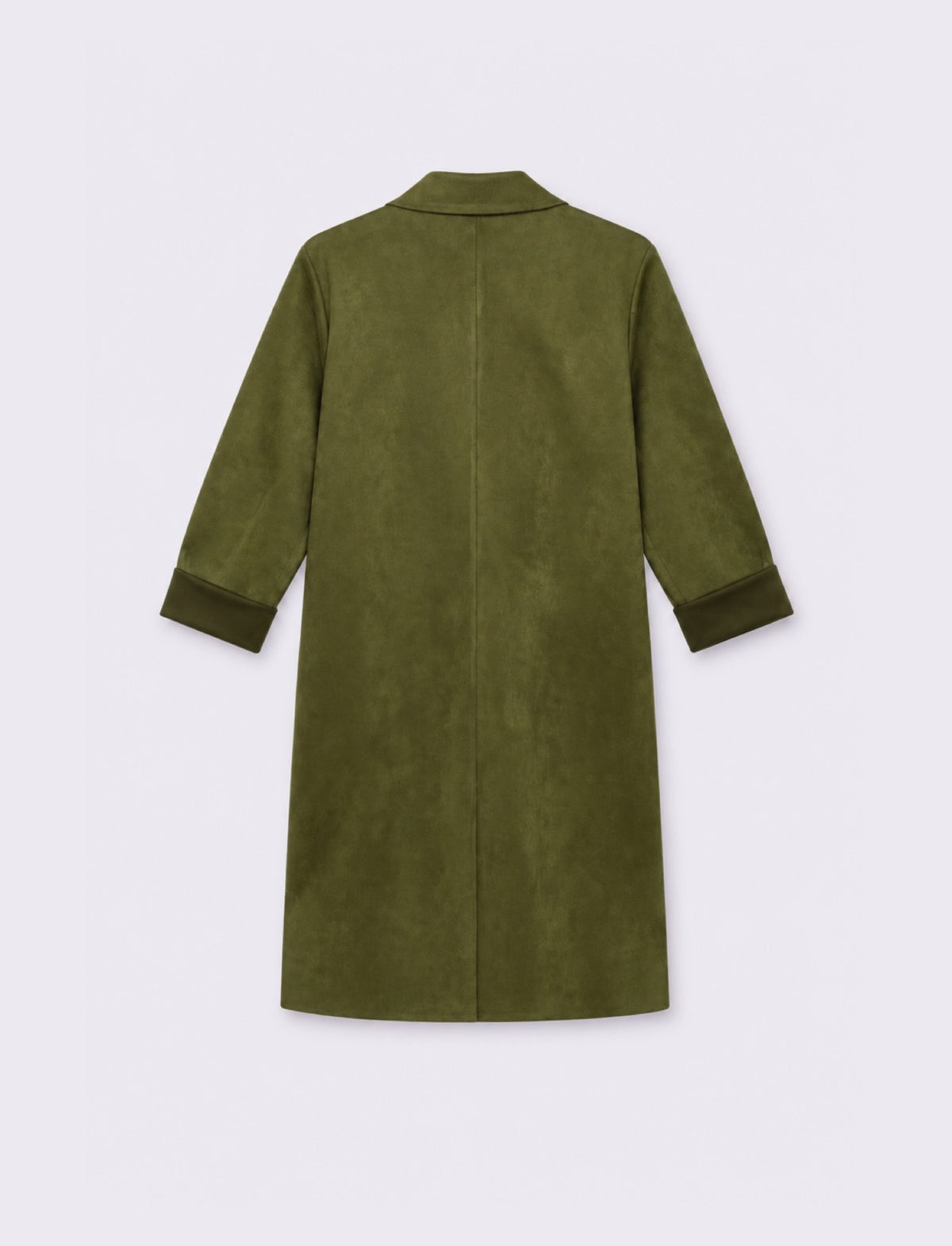 Trench effetto suede - Kaky 1