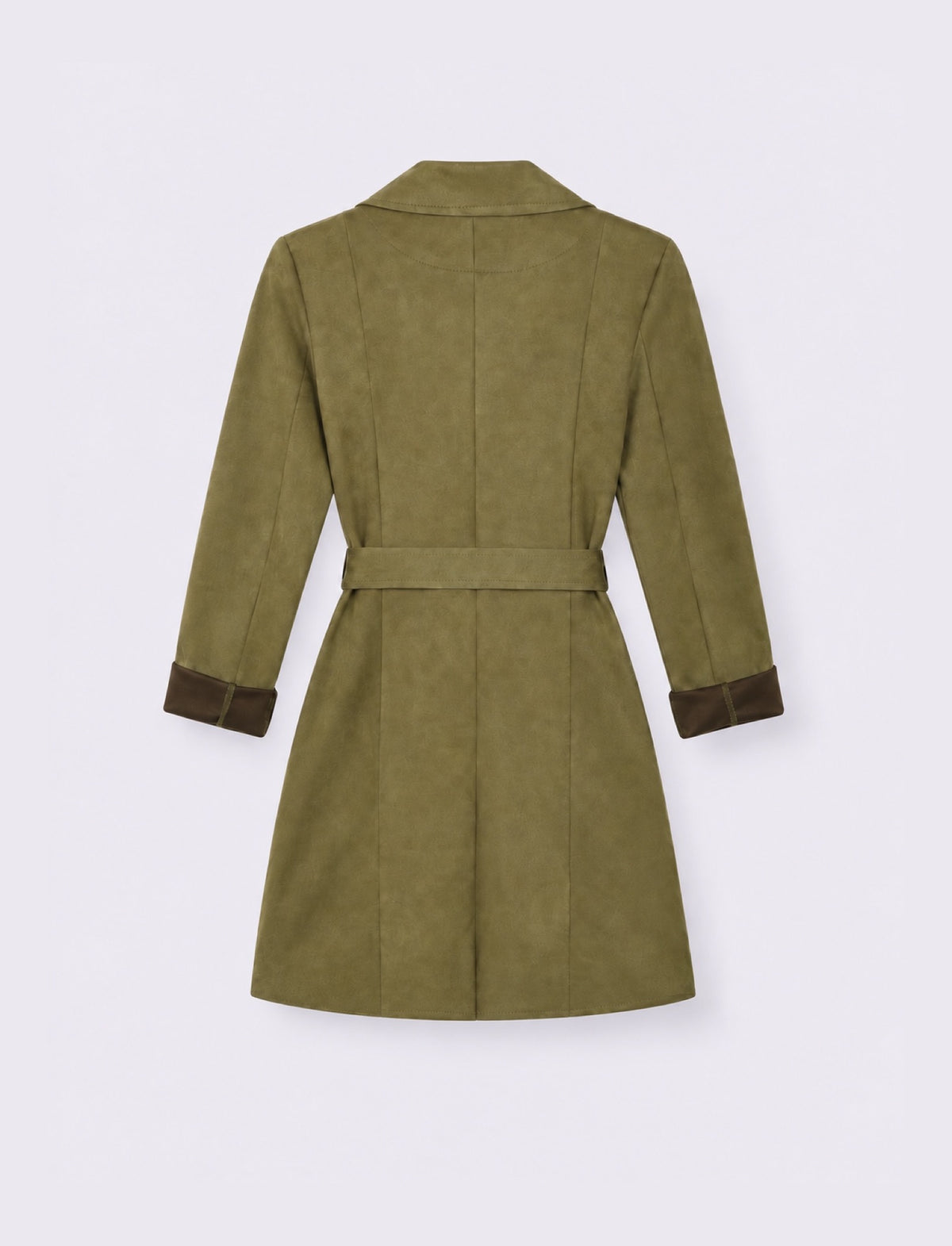 Trench effetto suede - Kaky 1