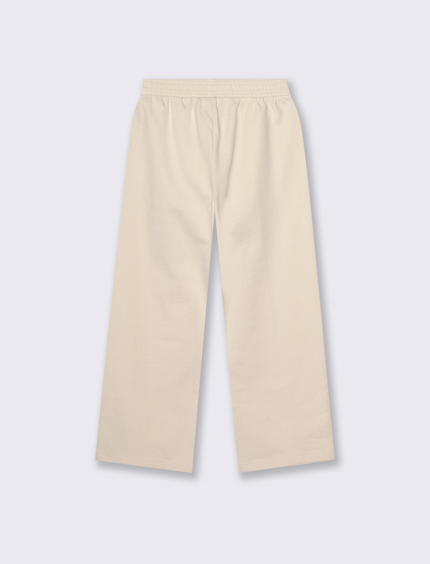 Wide Leg Girls' Sweatpants - Beige