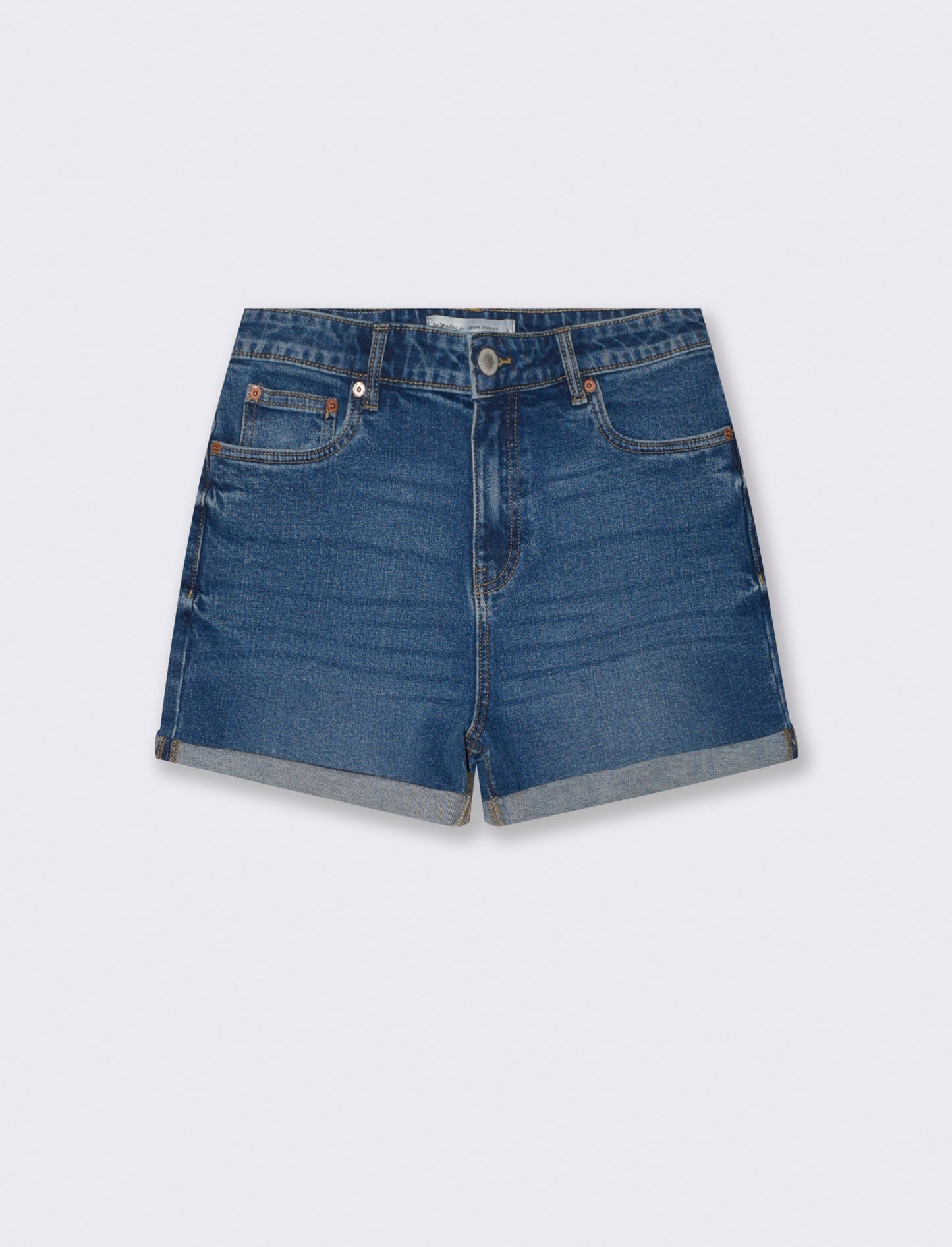 Introducing our high-waisted shorts, designed specifically for women who appreciate a blend of style - Blue