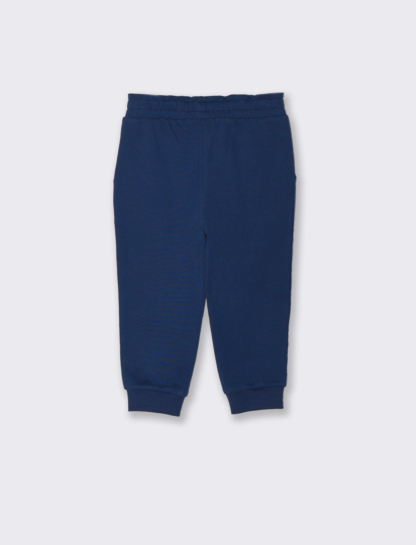 Jogger Pantafitness con fiocco e stampa - Blu