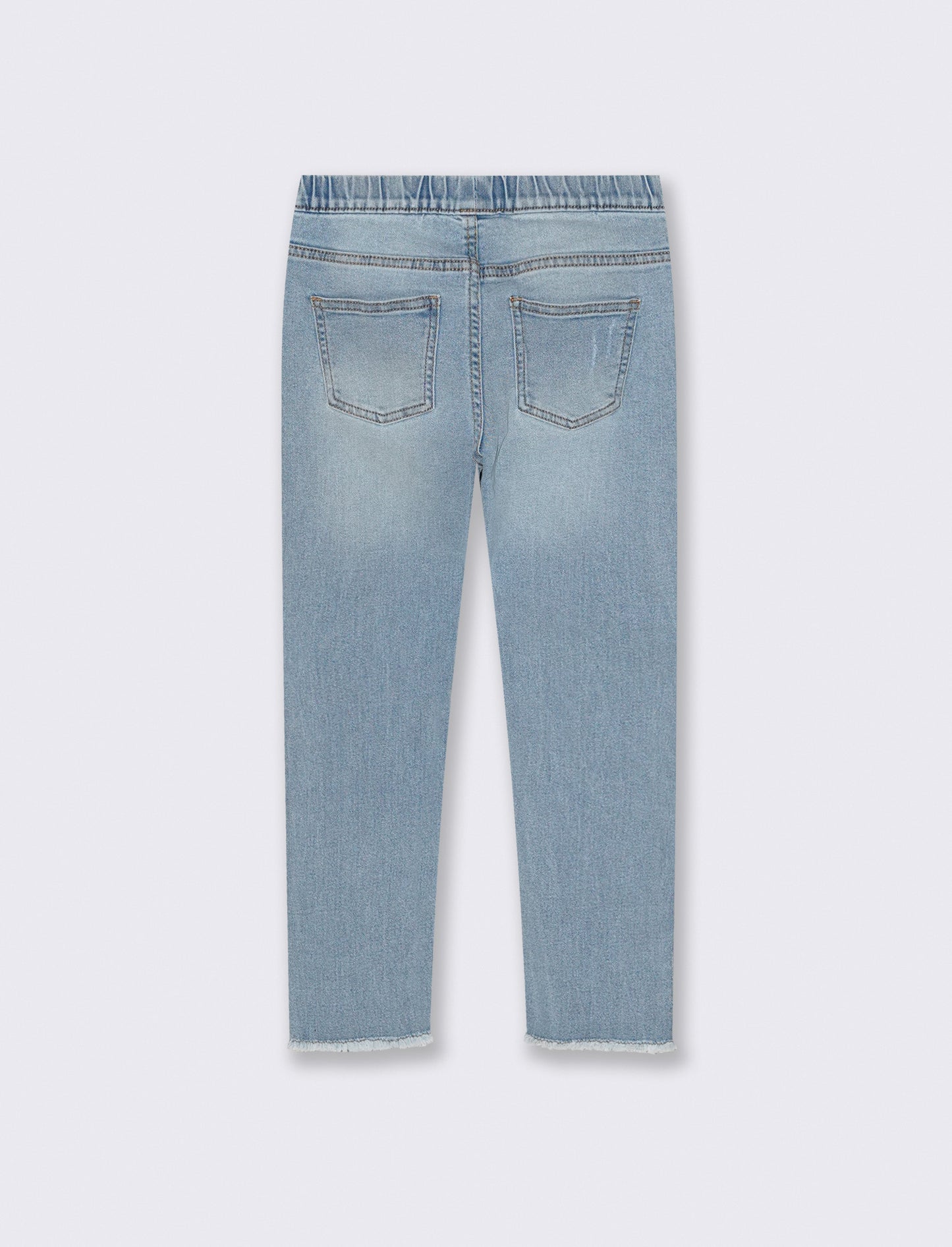 Jeggings slim fit con dettagli trendy - Denim chiaro