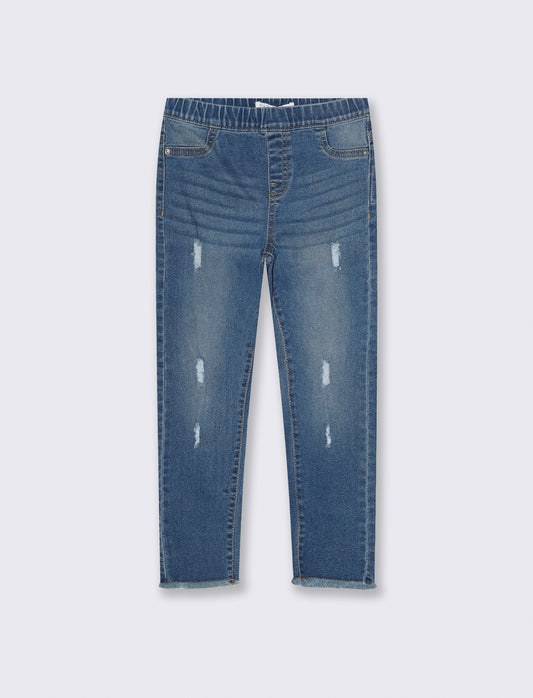 Jeggings slim fit con dettagli trendy - Denim