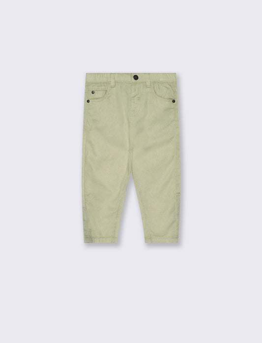 Pantaloni classici a cinque tasche disponibili - Verde salvia