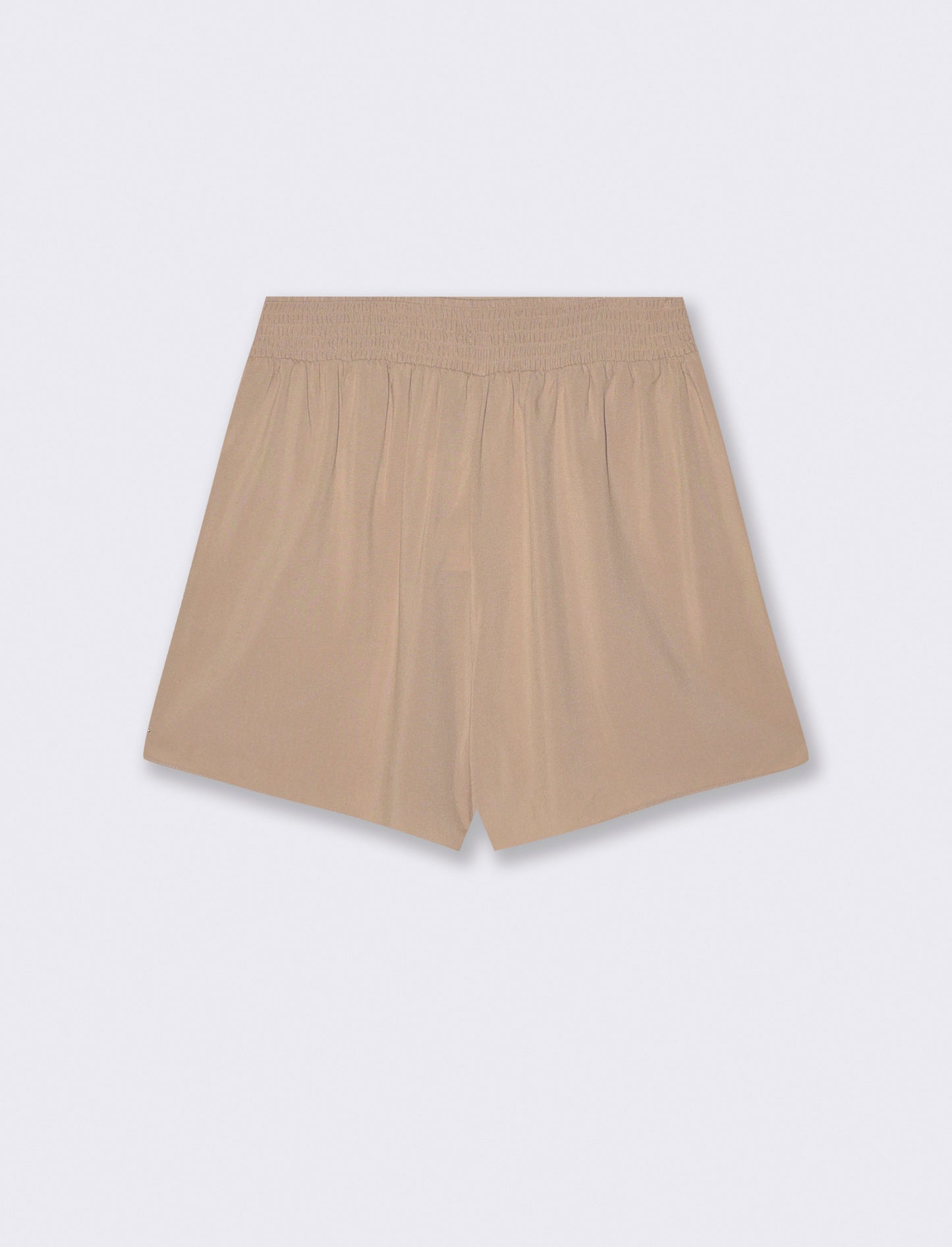Elevate your summer wardrobe with these stylish women's shorts featuring an elastic waistband for ul - BEIGE