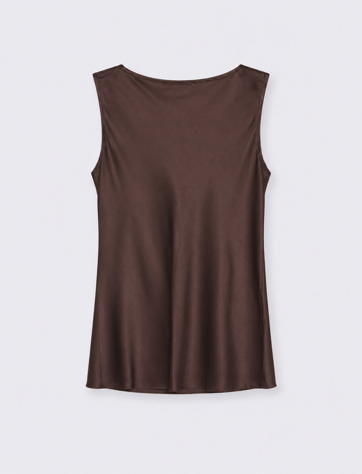 Top drappeggiato morbido - Moro