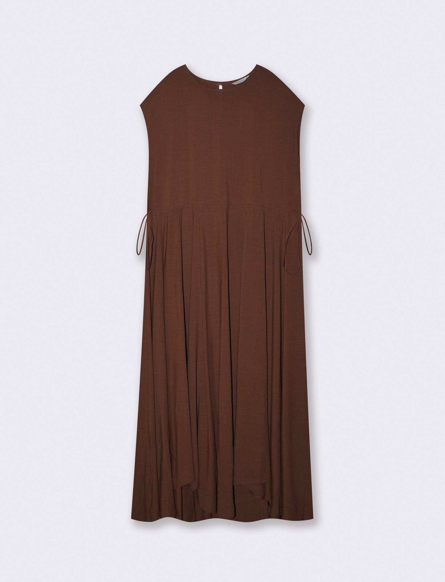 VESTITO LUNGO - Marrone cioccolato