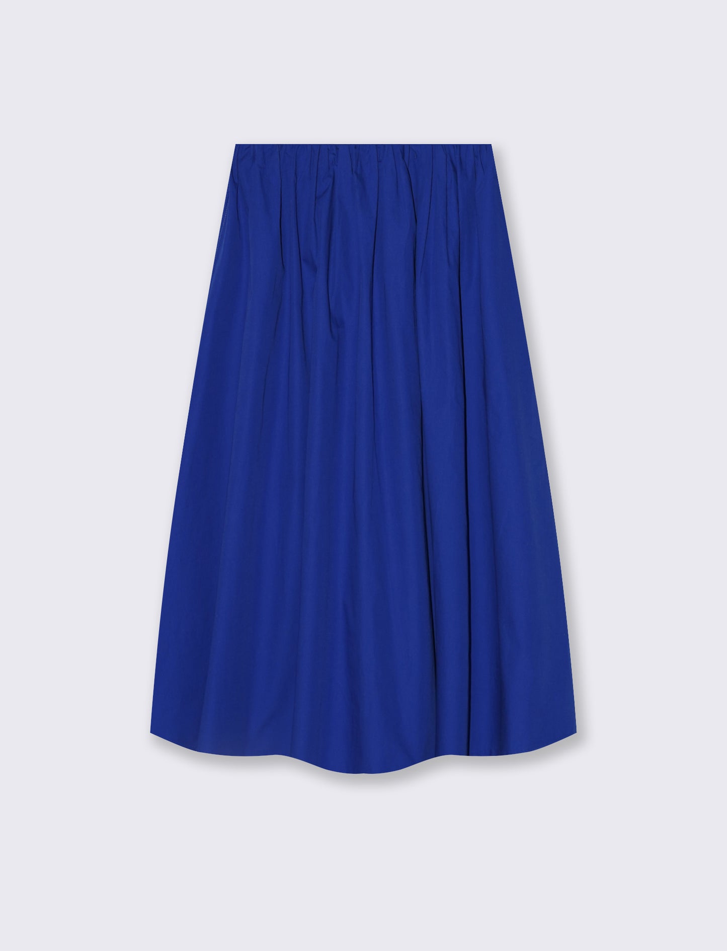 Gonna lunga con elastico e tasche fianchi - Royal