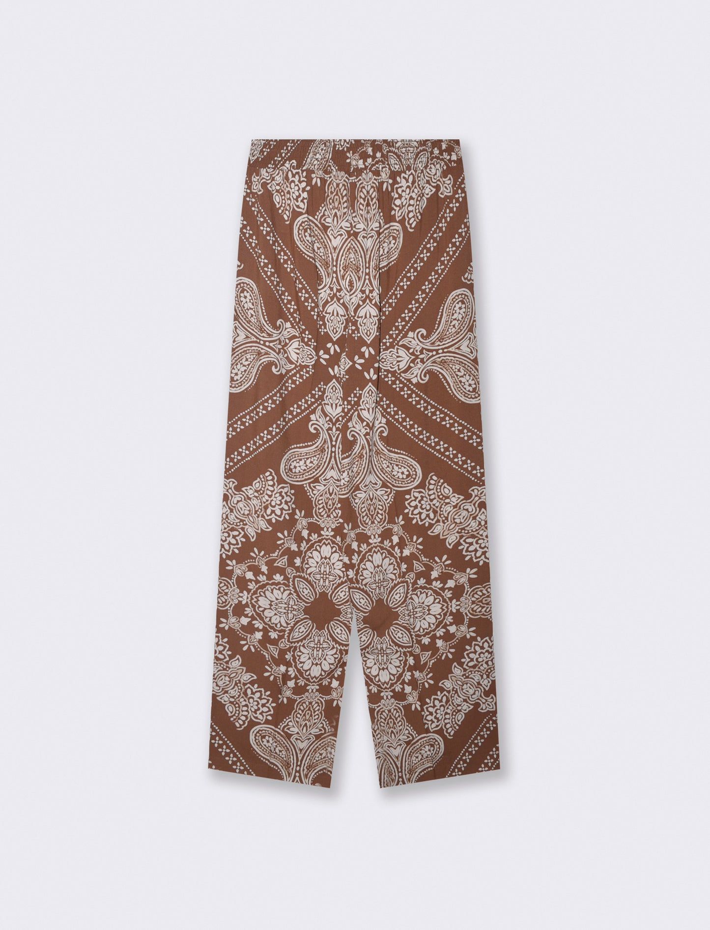 Introducing our versatile women's pants featuring a comfortable elastic waistband and a practical dr - 