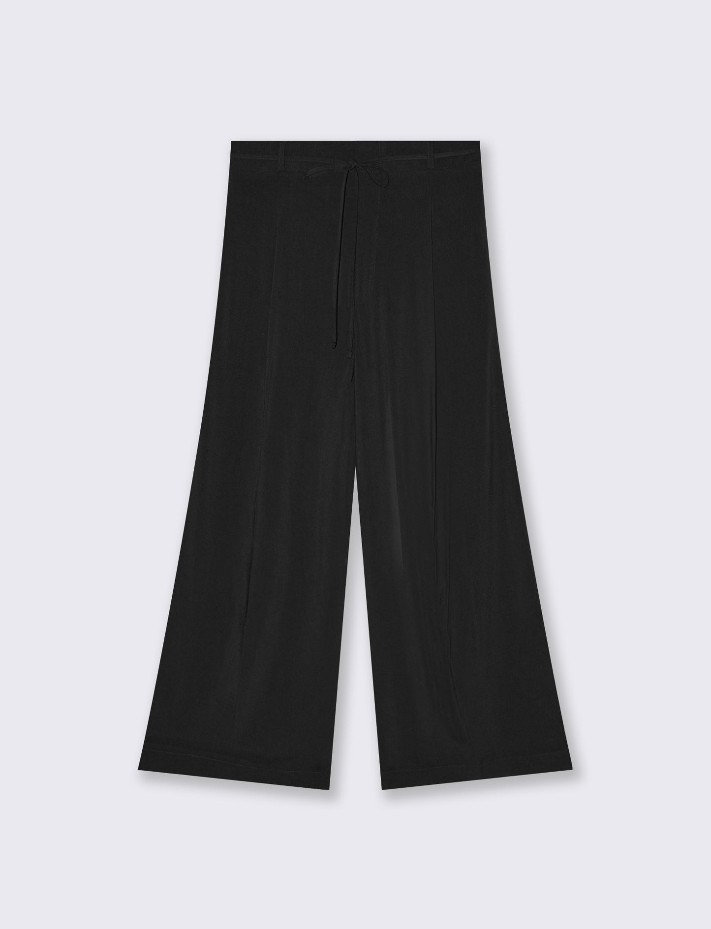 Introducing the versatile culotte pants designed for the modern woman. Featuring a comfortable elast - Black