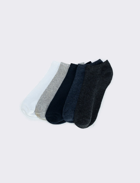 Calzini uomo 5 paia eco sostenibili - Blu