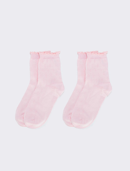 Set di 2 paia di calzini freel - Rosa