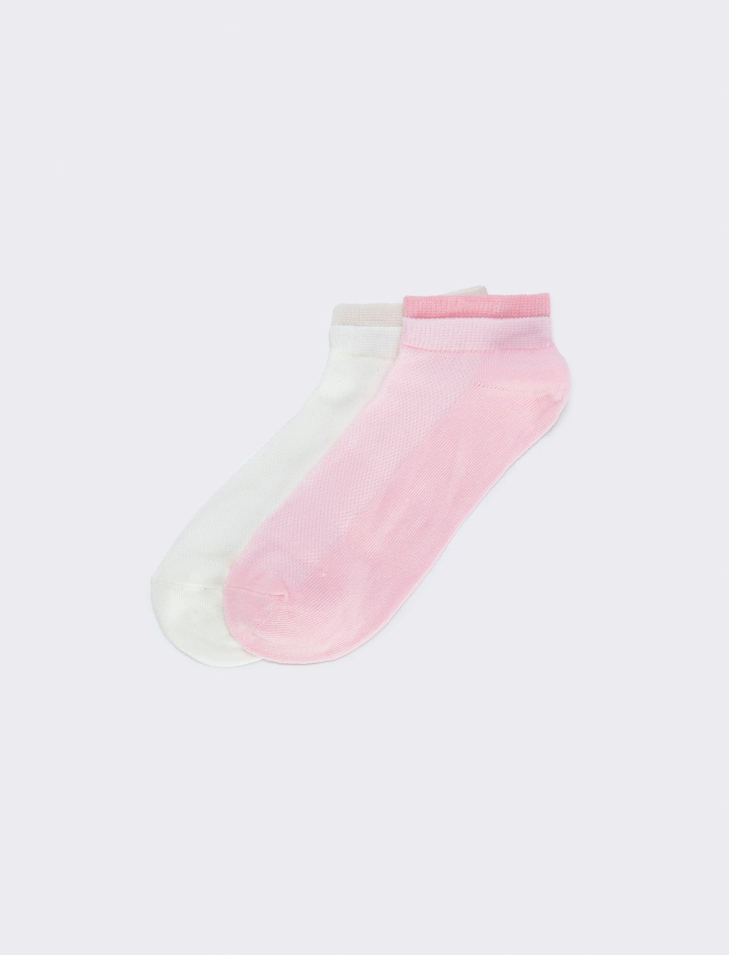 Calzini goffrati: 2 paia - Rosa