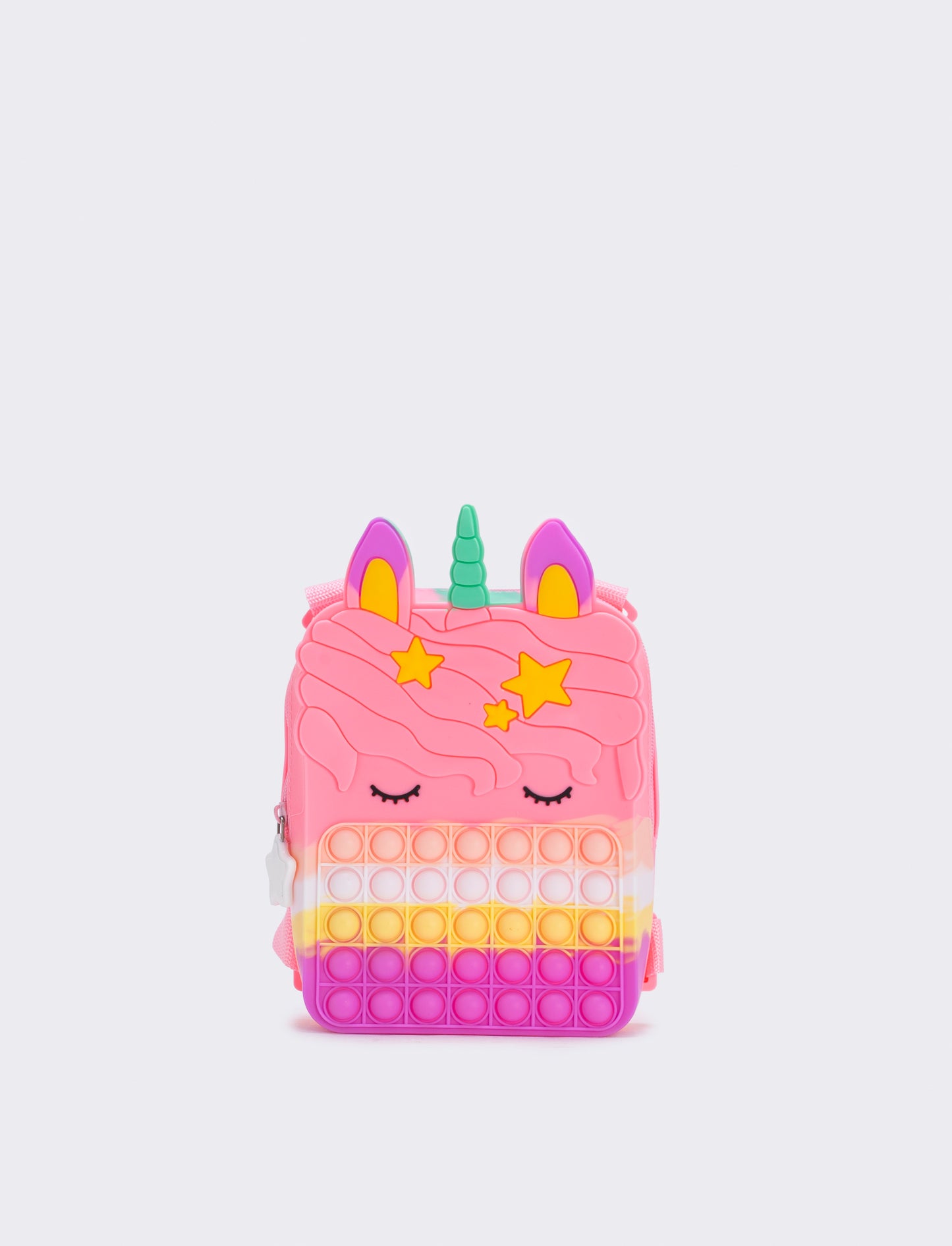 Zaino pop it unicorno - Rosa