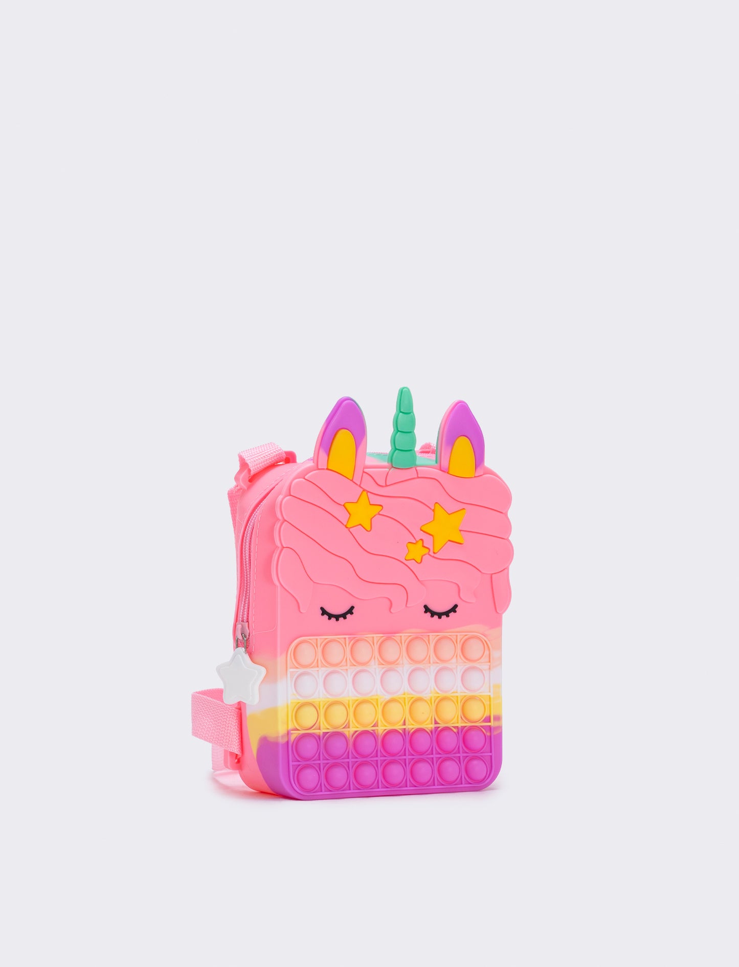 Zaino pop it unicorno - Rosa