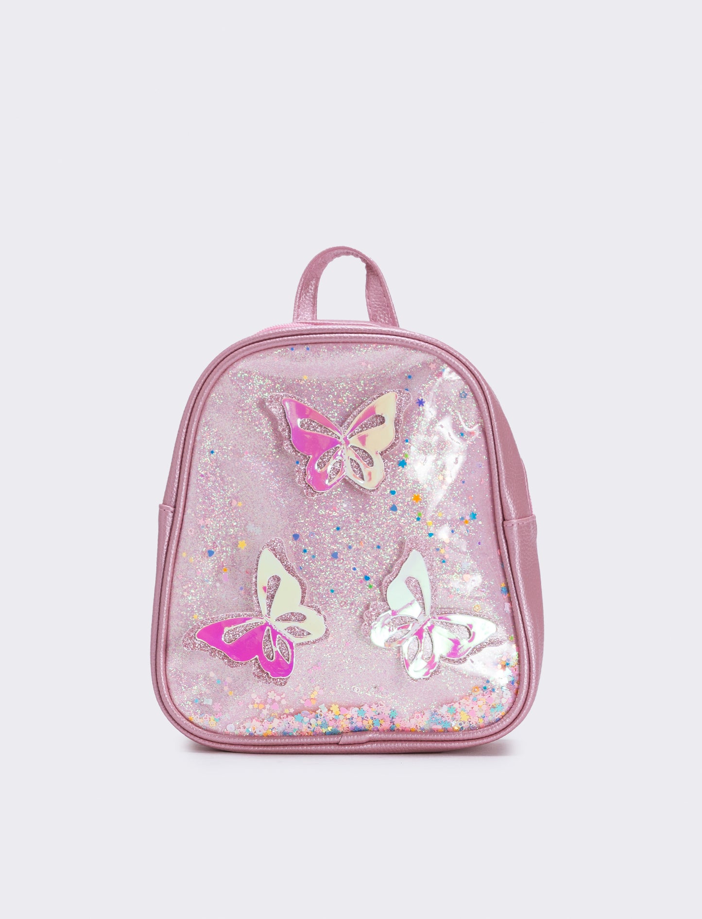 Zaino con farfalle bambina - Rosa