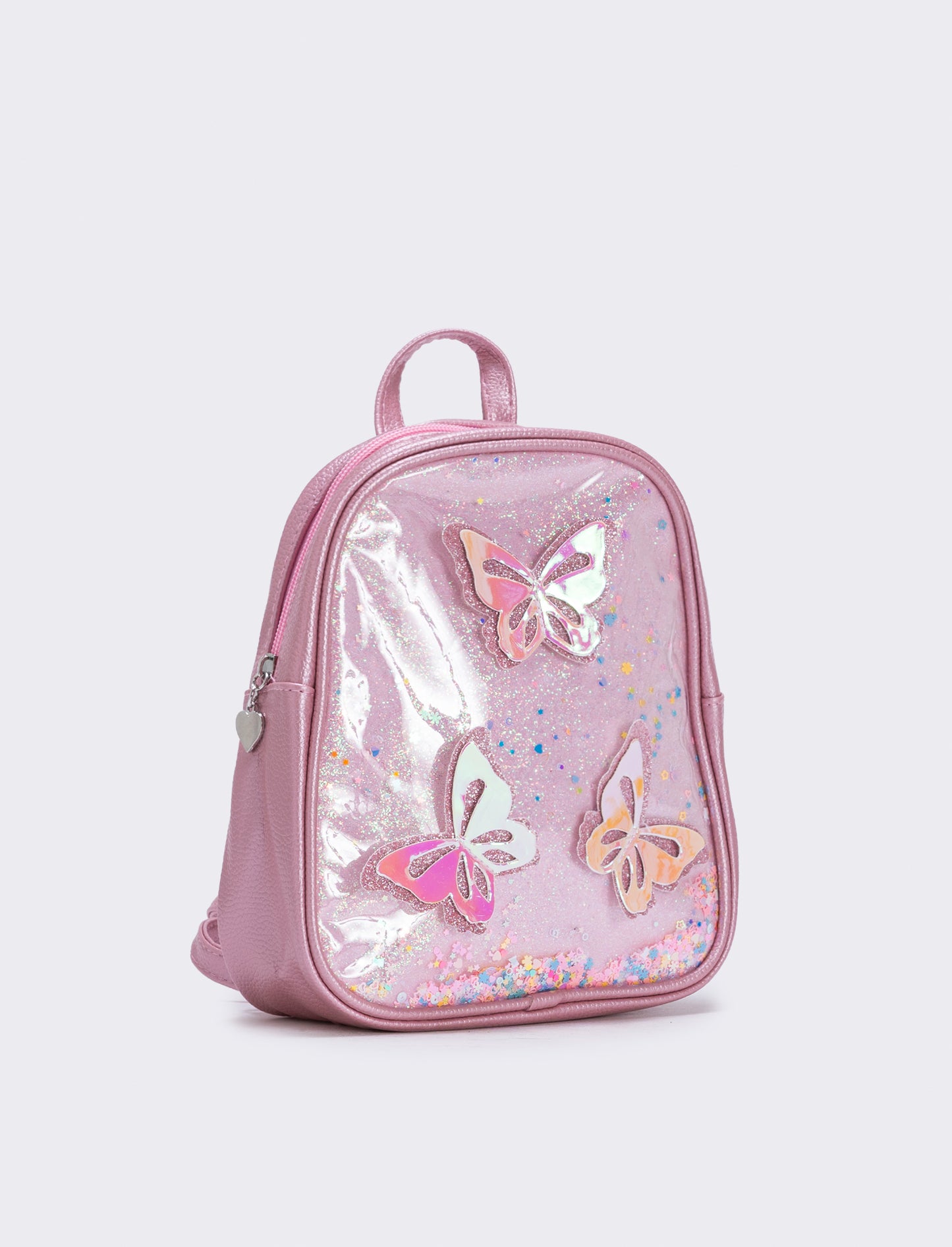 Zaino con farfalle bambina - Rosa