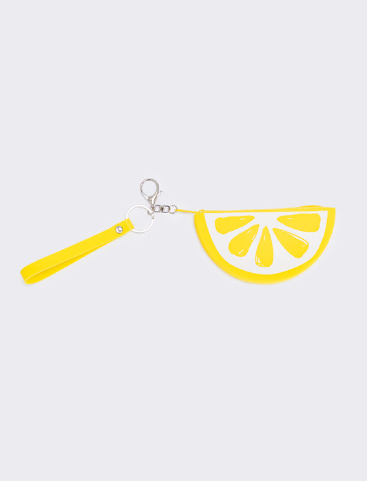 Portamonete gelato per bambina soft ice - Giallo
