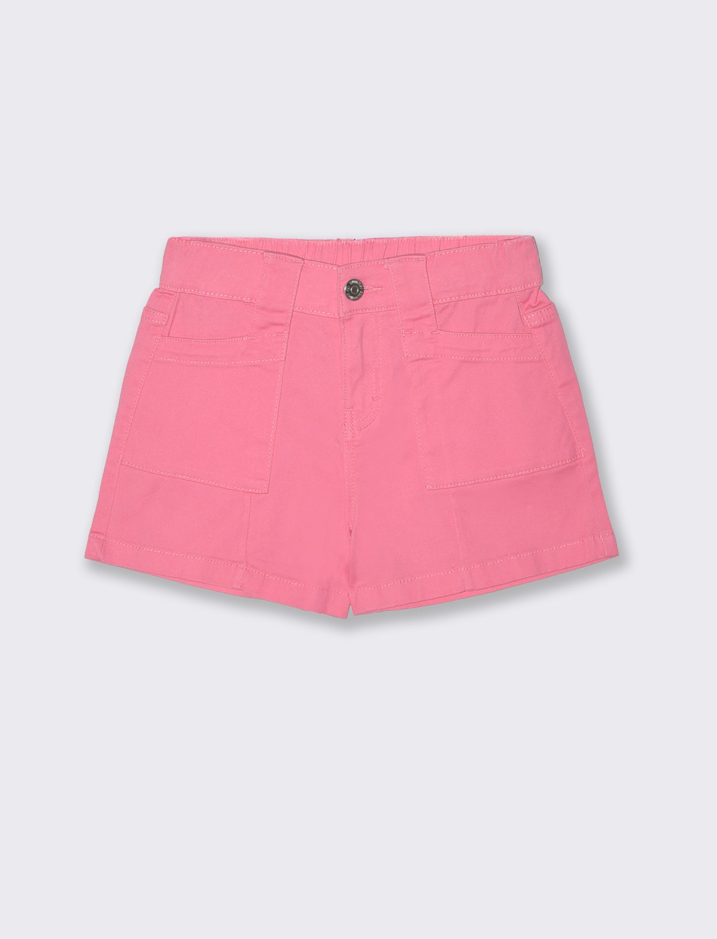 Cotton shorts for girls, fresh and comfortable - Pink
