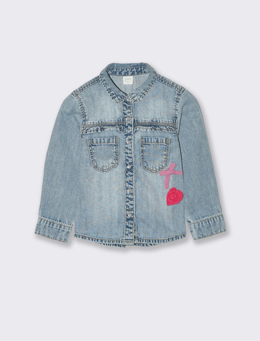 CAMICIA IN DENIM - Denim
