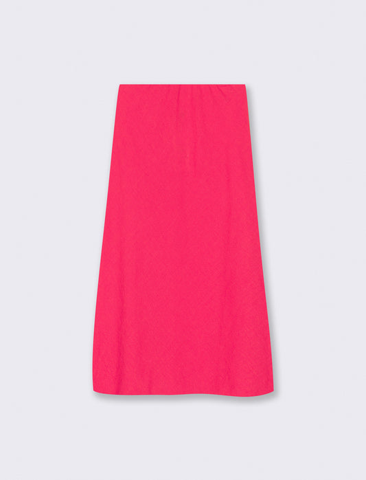 Gonna lunga a ruota - Fuxia