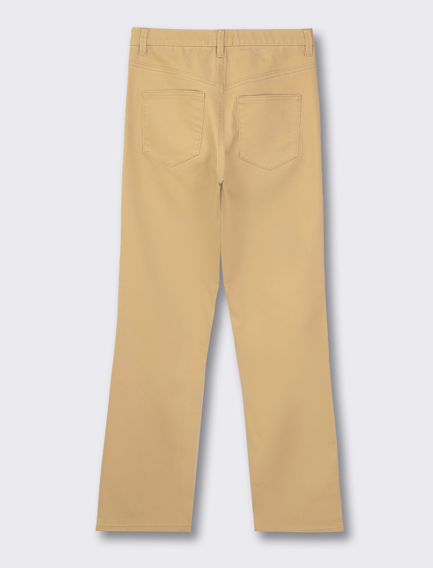Pantalone skinny vita alta - Beige fieno