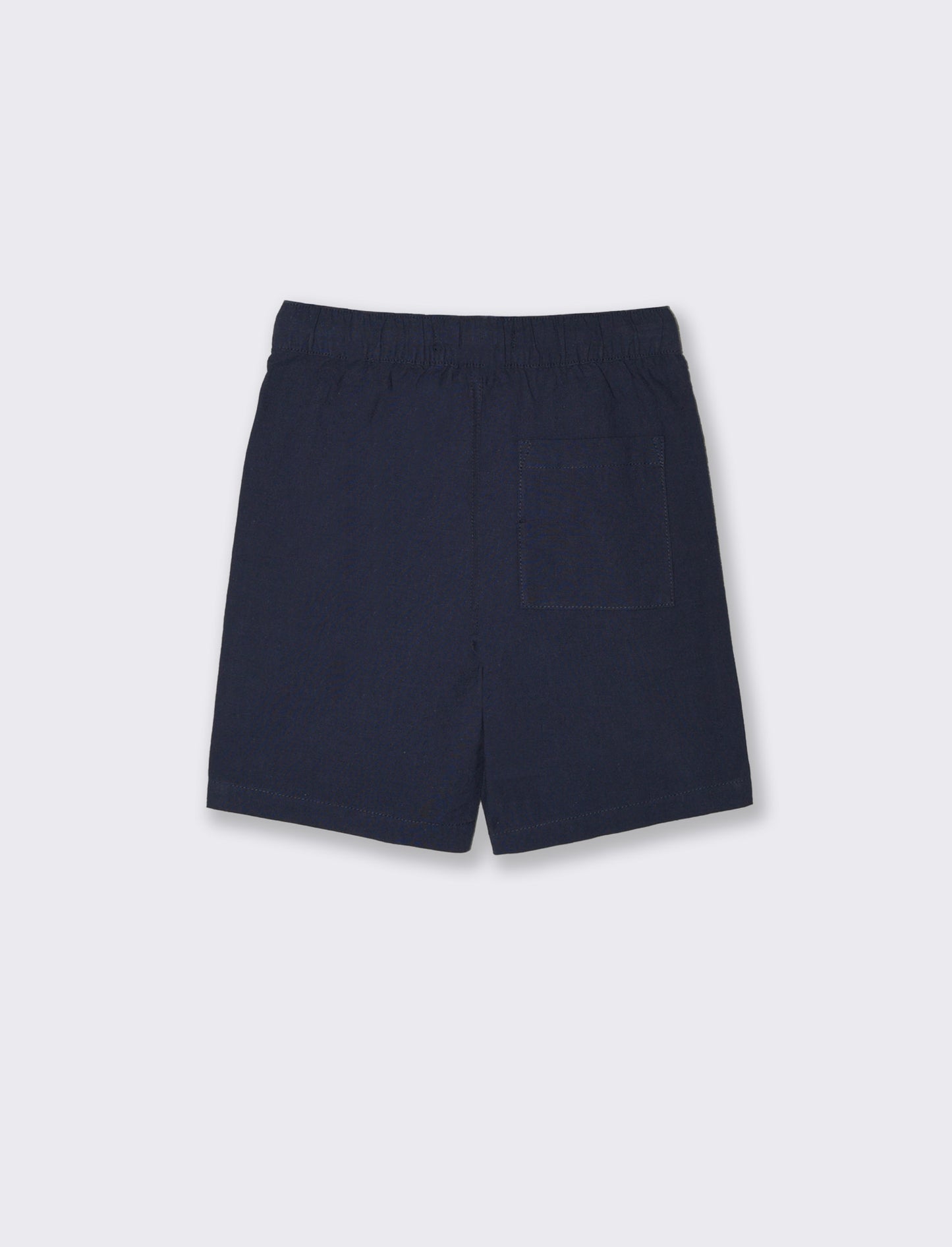 Bermuda in misto lino per ogni occasione - Blu