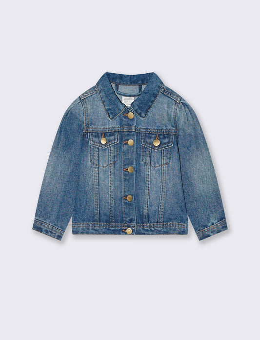 Giubbotto in denim per outfit quotidiani - Denim