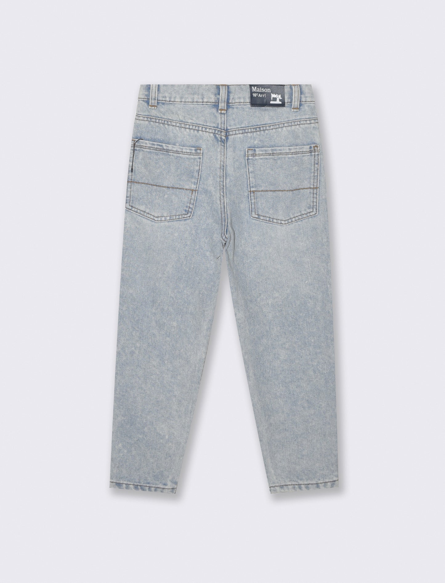 Jeans 5 tasche in cotone comodi e trendy - Denim