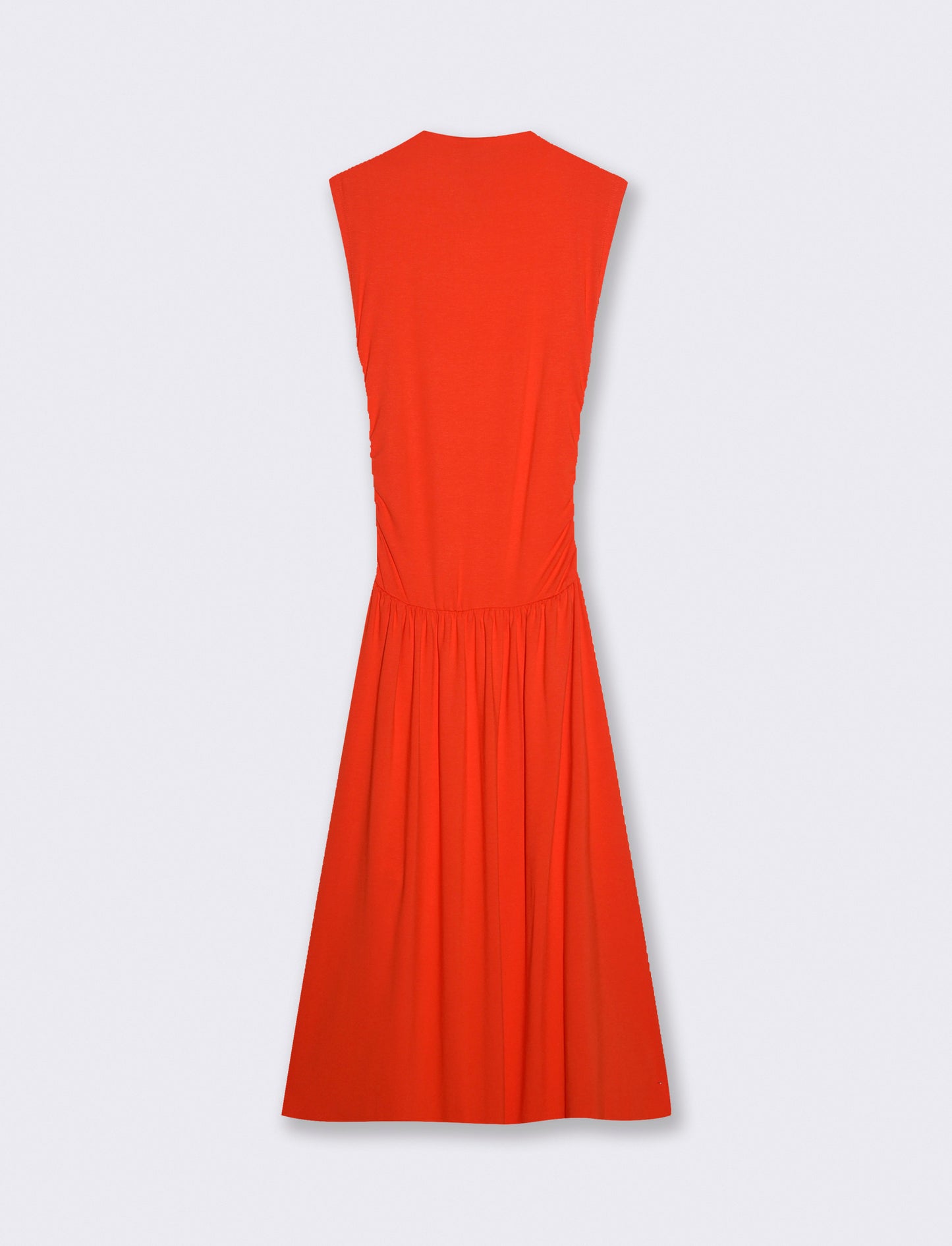 Vestito smanicato - Corallo