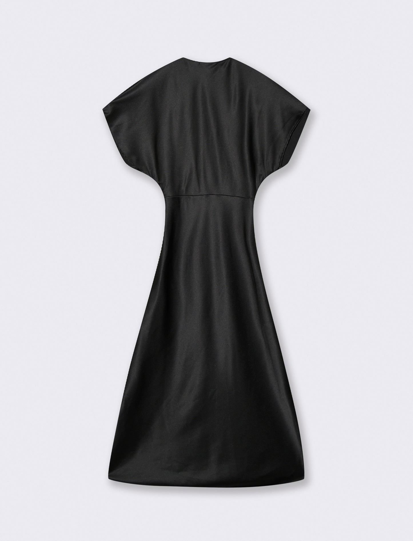 Vestito in raso - Nero