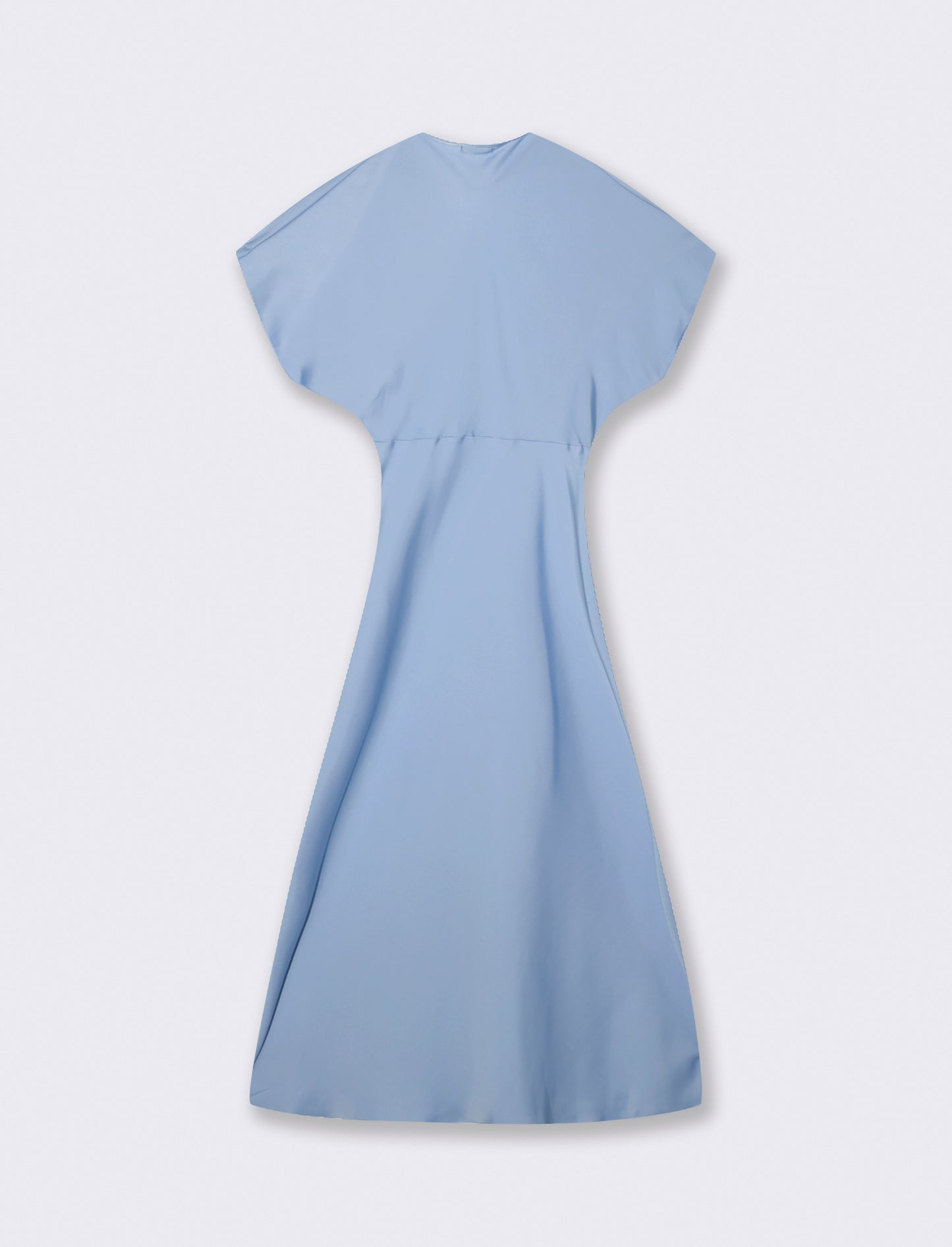 Vestito in raso - Celeste
