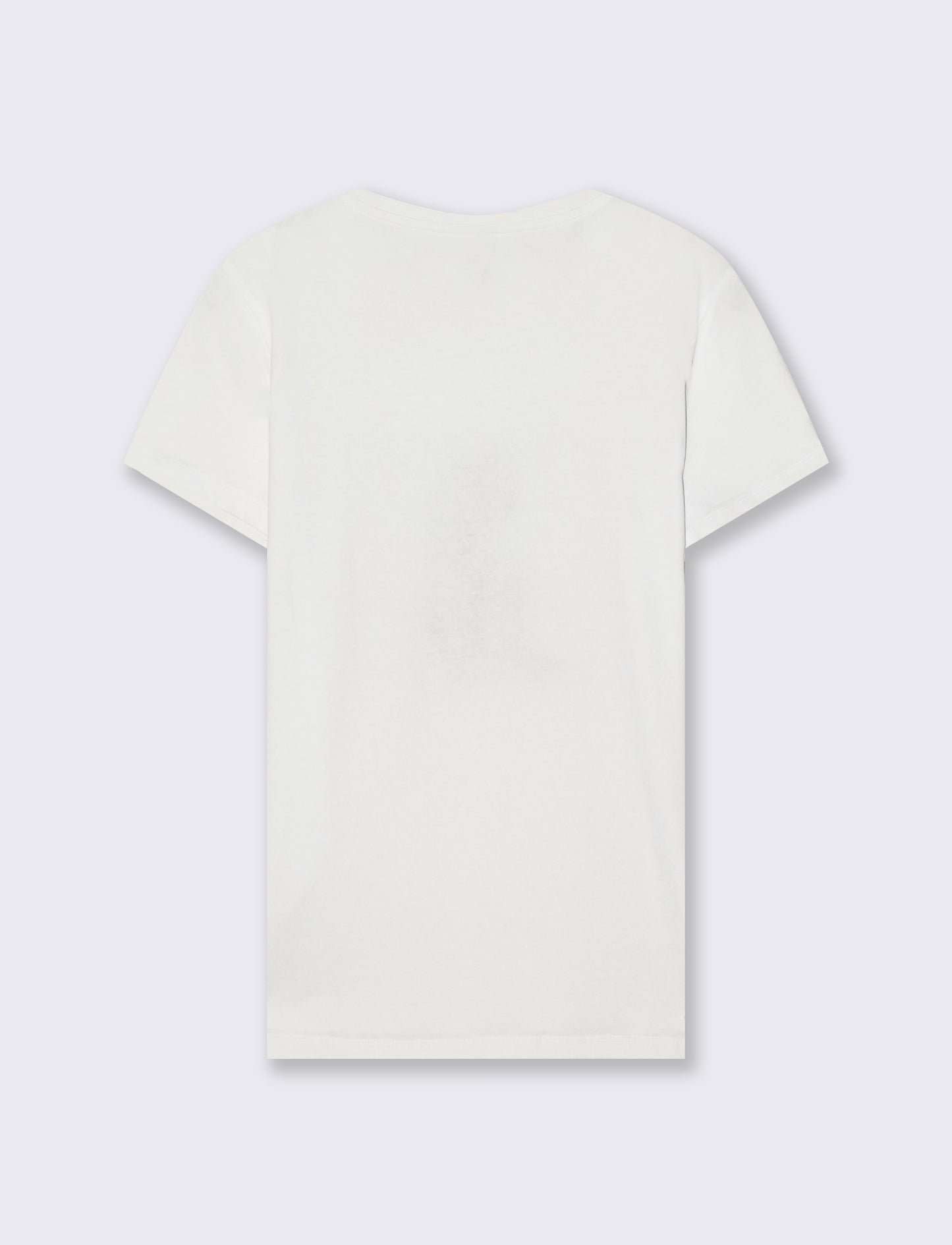 T-Shirt in Cotone con Stampa Frontale - var 1