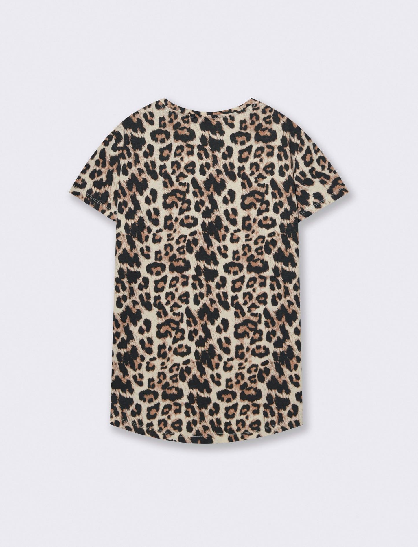 T-Shirt in Cotone Manica Corta Rigata - var 1