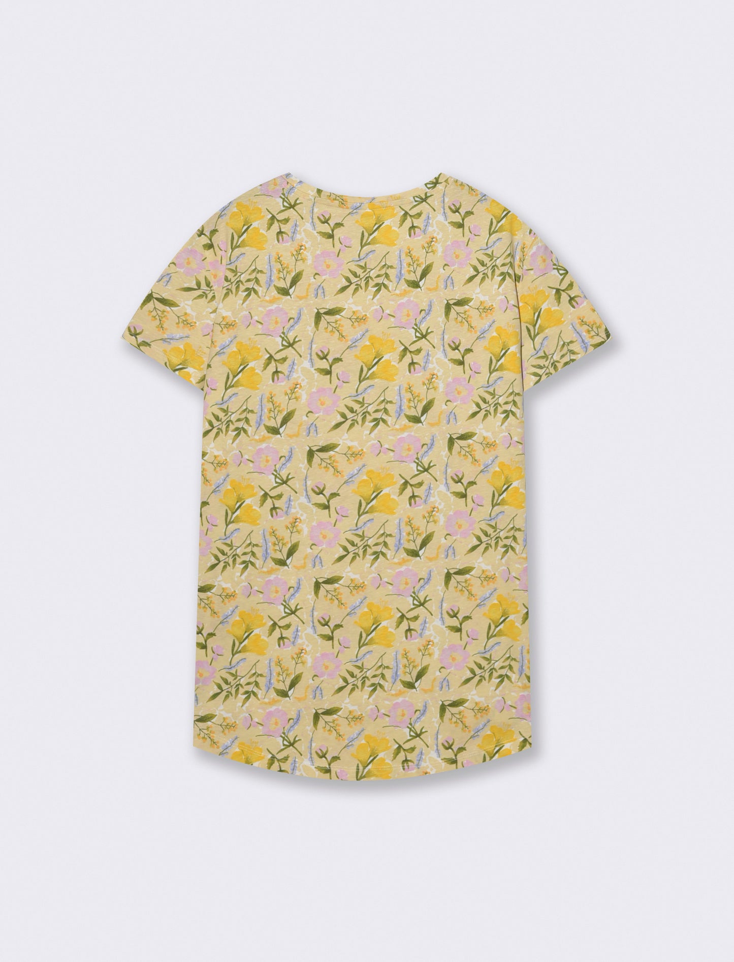 T-Shirt in Cotone Manica Corta Rigata - var 3