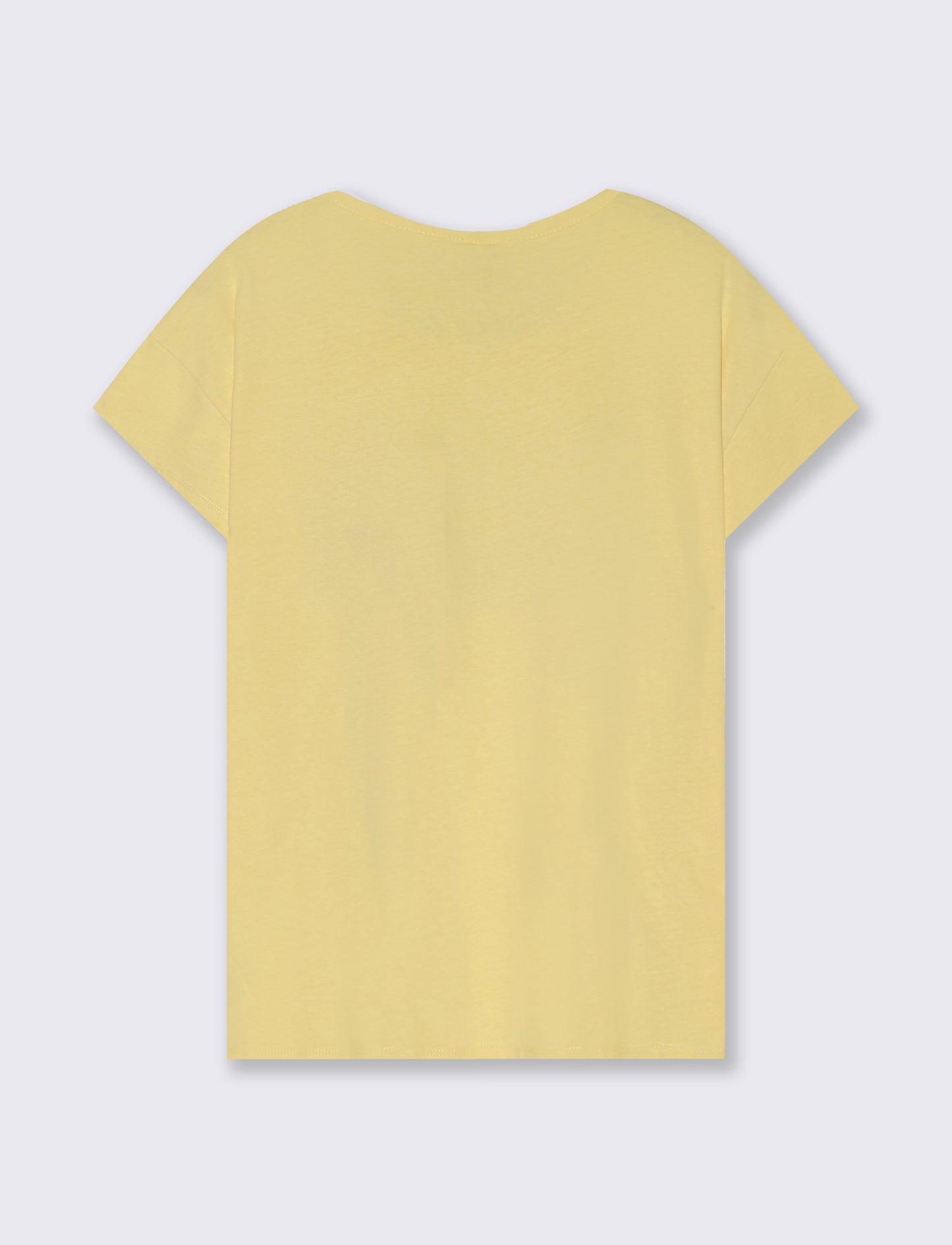 T-Shirt Manica Corta con Stampa e Paillettes - var 3