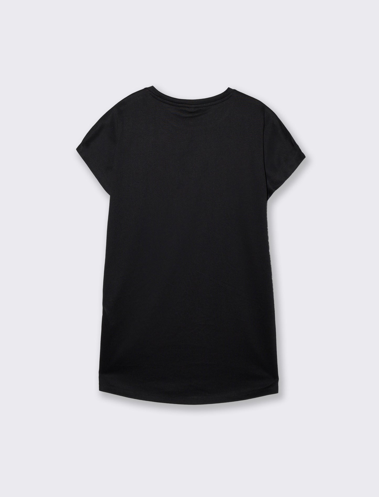 T-Shirt Manica A T con Stampa e Scollo Rotondo - var 1