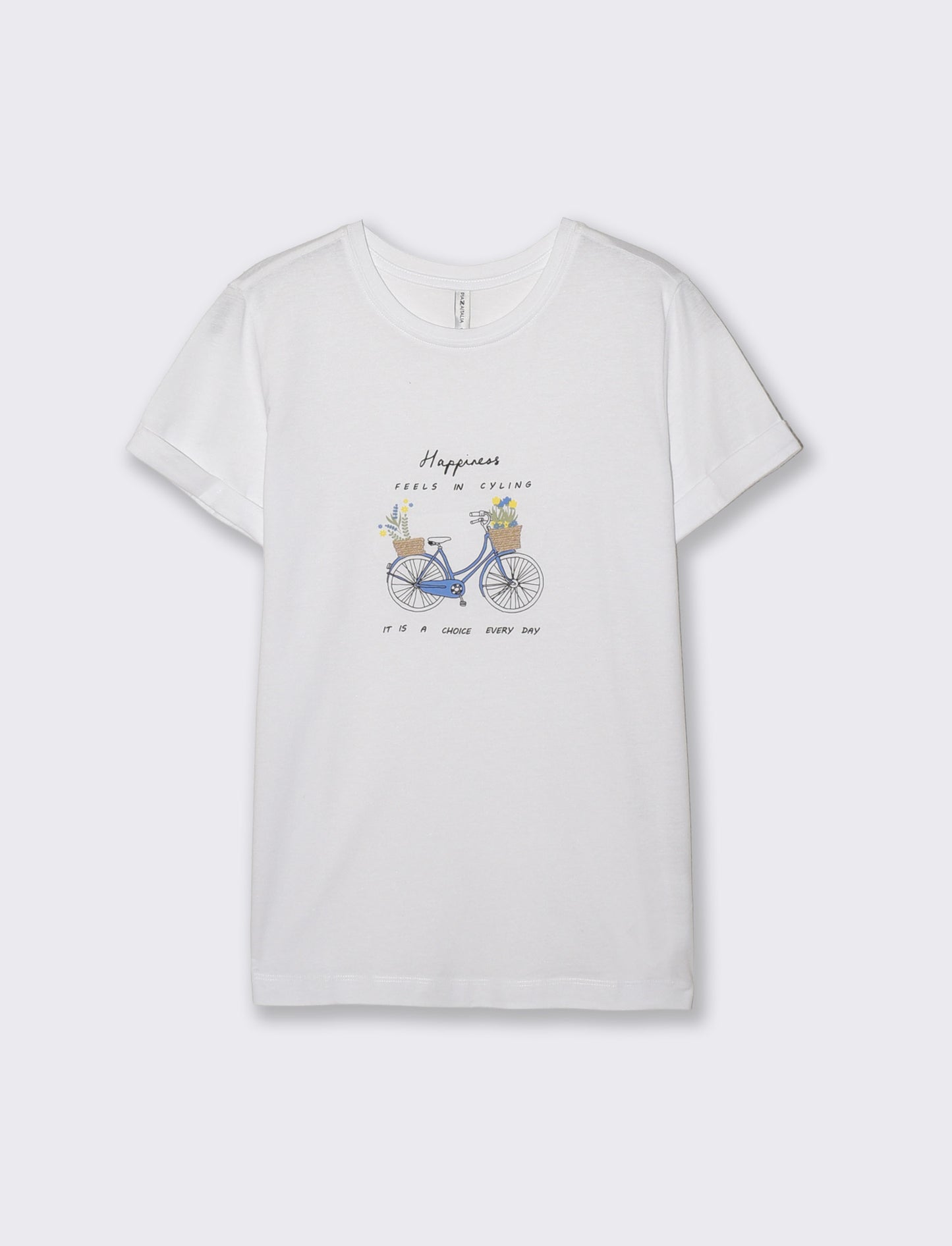 T-Shirt Manica Corta con Stampa - var 1