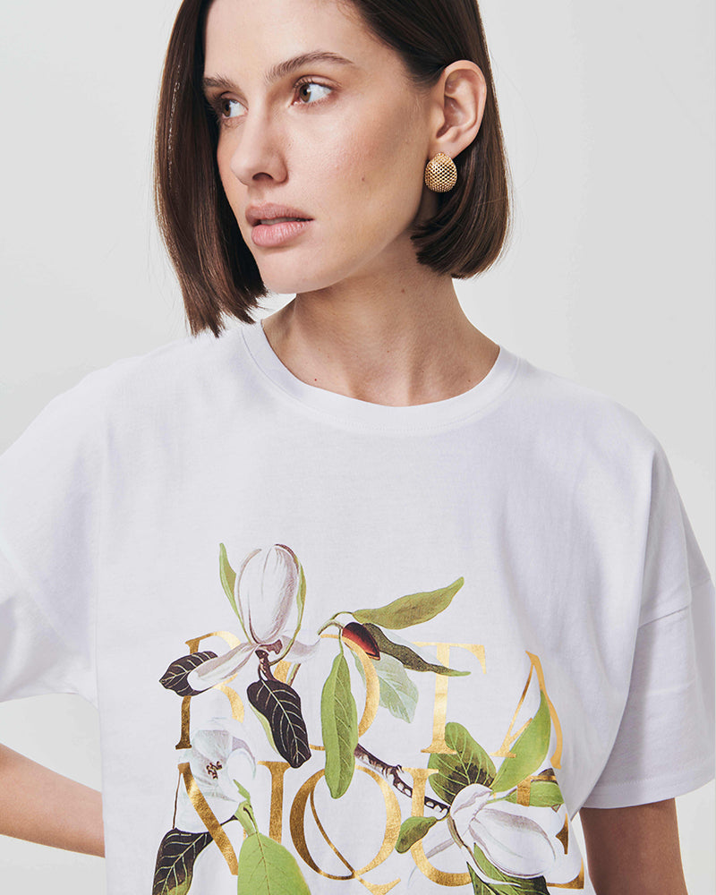 T-Shirt Manica Corta con Stampa - var 2