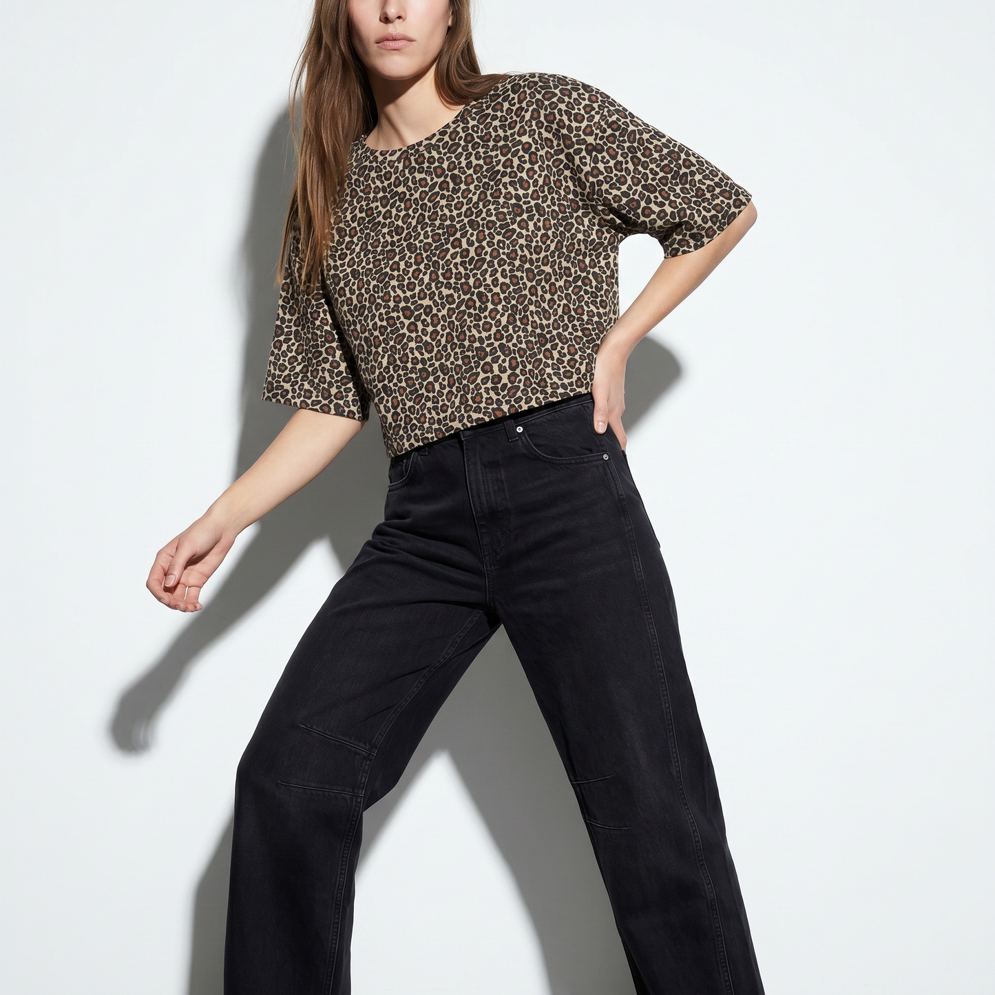 Introducing the perfect addition to any woman's wardrobe: a short-sleeve cotton t-shirt designed for - 