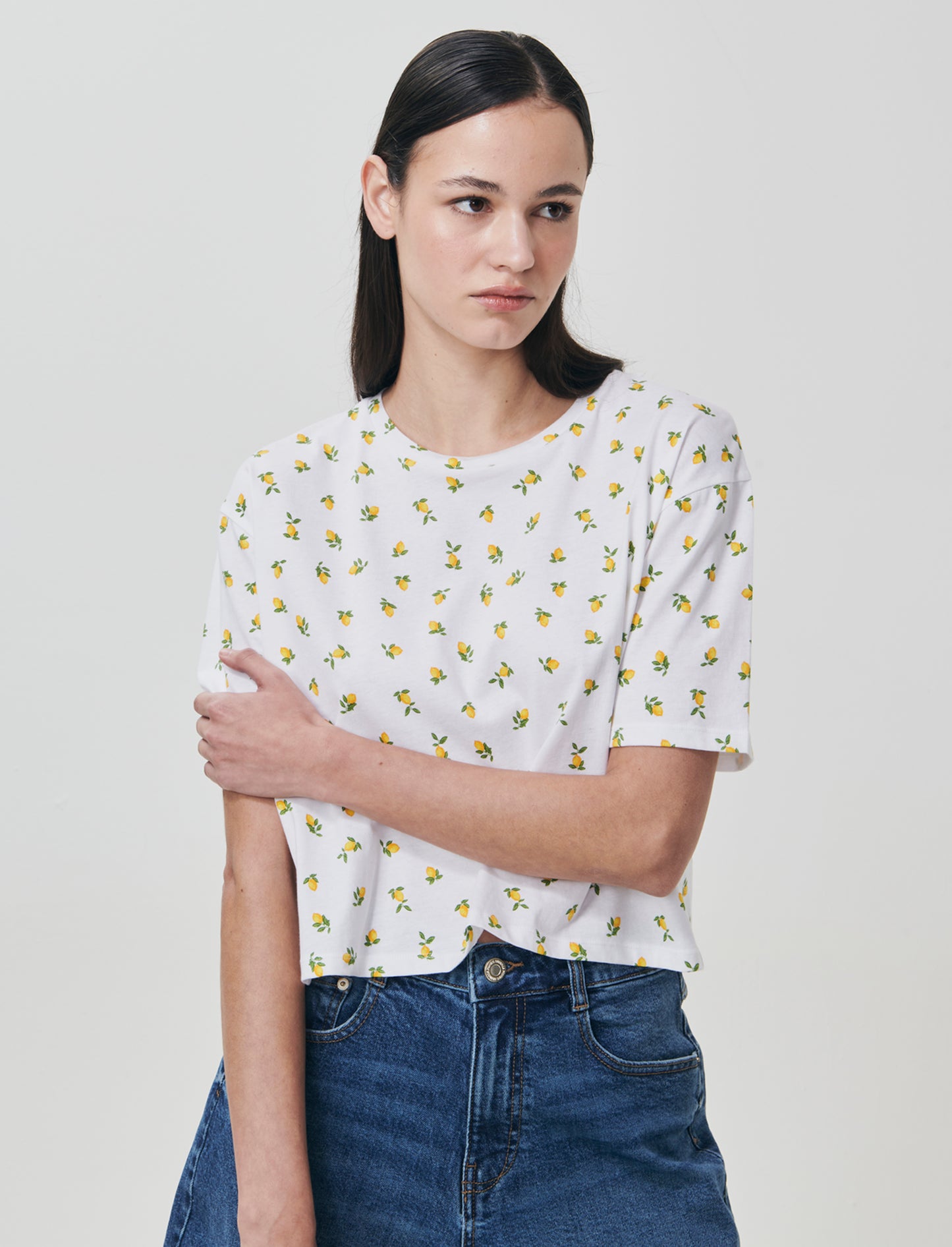 Introducing the perfect addition to any woman's wardrobe: a short-sleeve cotton t-shirt designed for - 