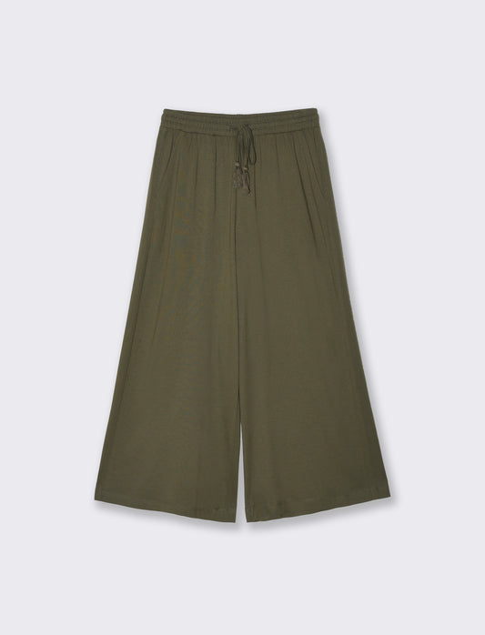 Pantalone Coulotte con Elastico e Coulisse - Ve.milit.