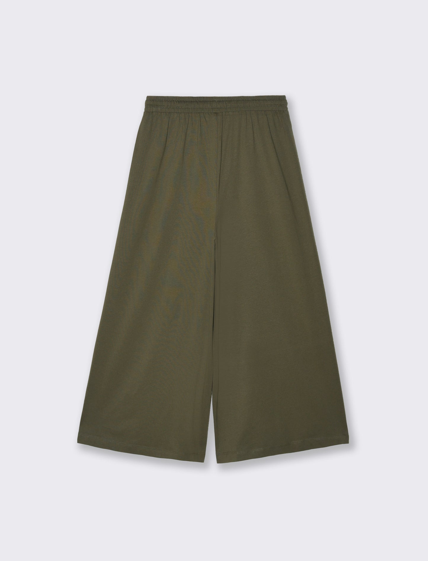 Introducing the stylish culotte pants designed for the modern woman. Featuring a comfortable elastic - Green