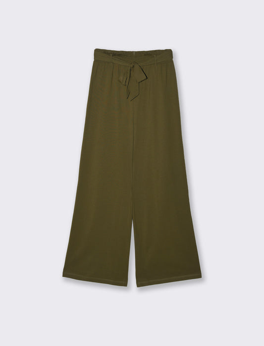 Pantalone con fusciacca e punto smock - Kaky 1