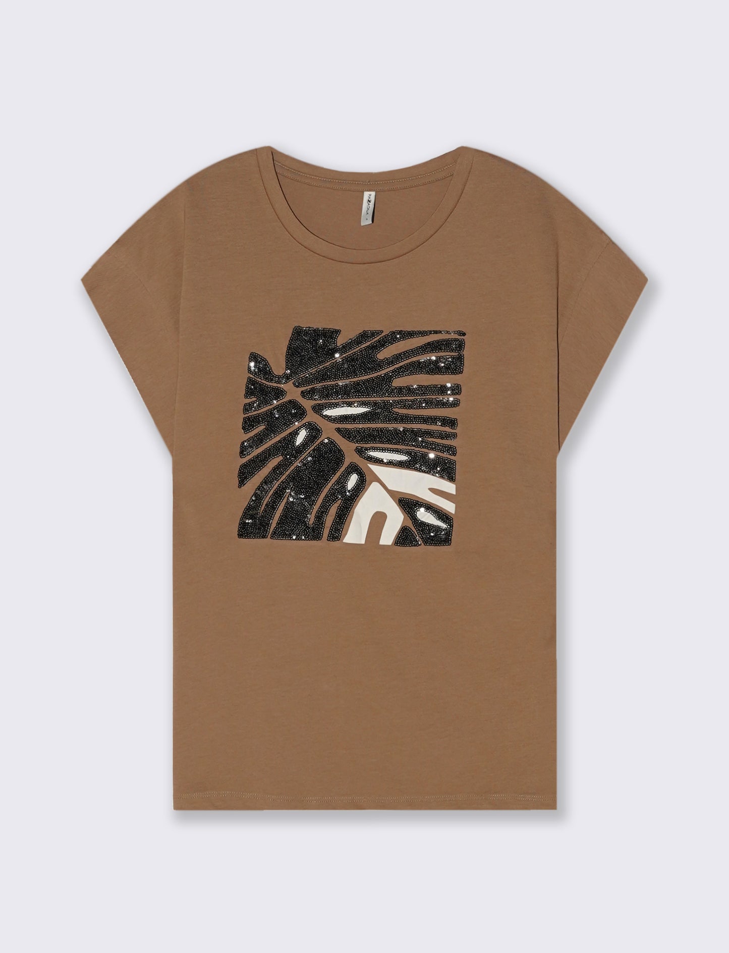 T-Shirt Manica Corta con Stampa Frontale - var 3